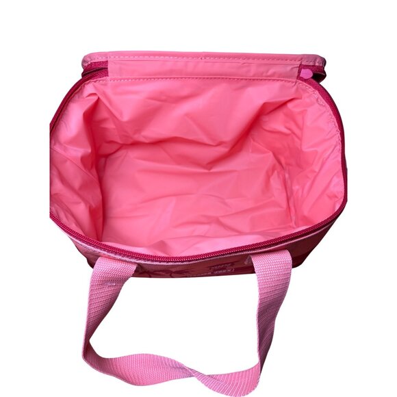 Trader Joe's‎ Mini Insulated Bag Lunch Box Melon Peach Color Zipper NWT - Picture 7 of 9